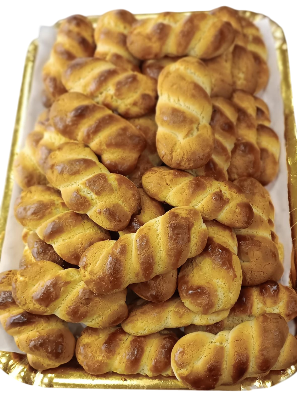 Biscotti Italiani Trecce a Latte dal Sapore Delicato