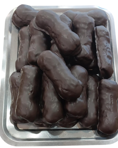 Sciatori – Biscotti croccanti con cioccolato e frutta candita