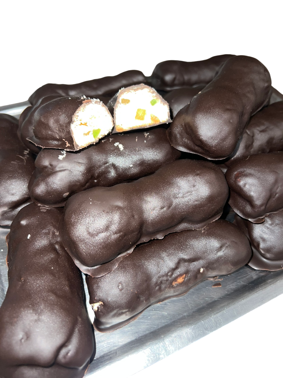 Sciatori – Biscotti croccanti con cioccolato e frutta candita