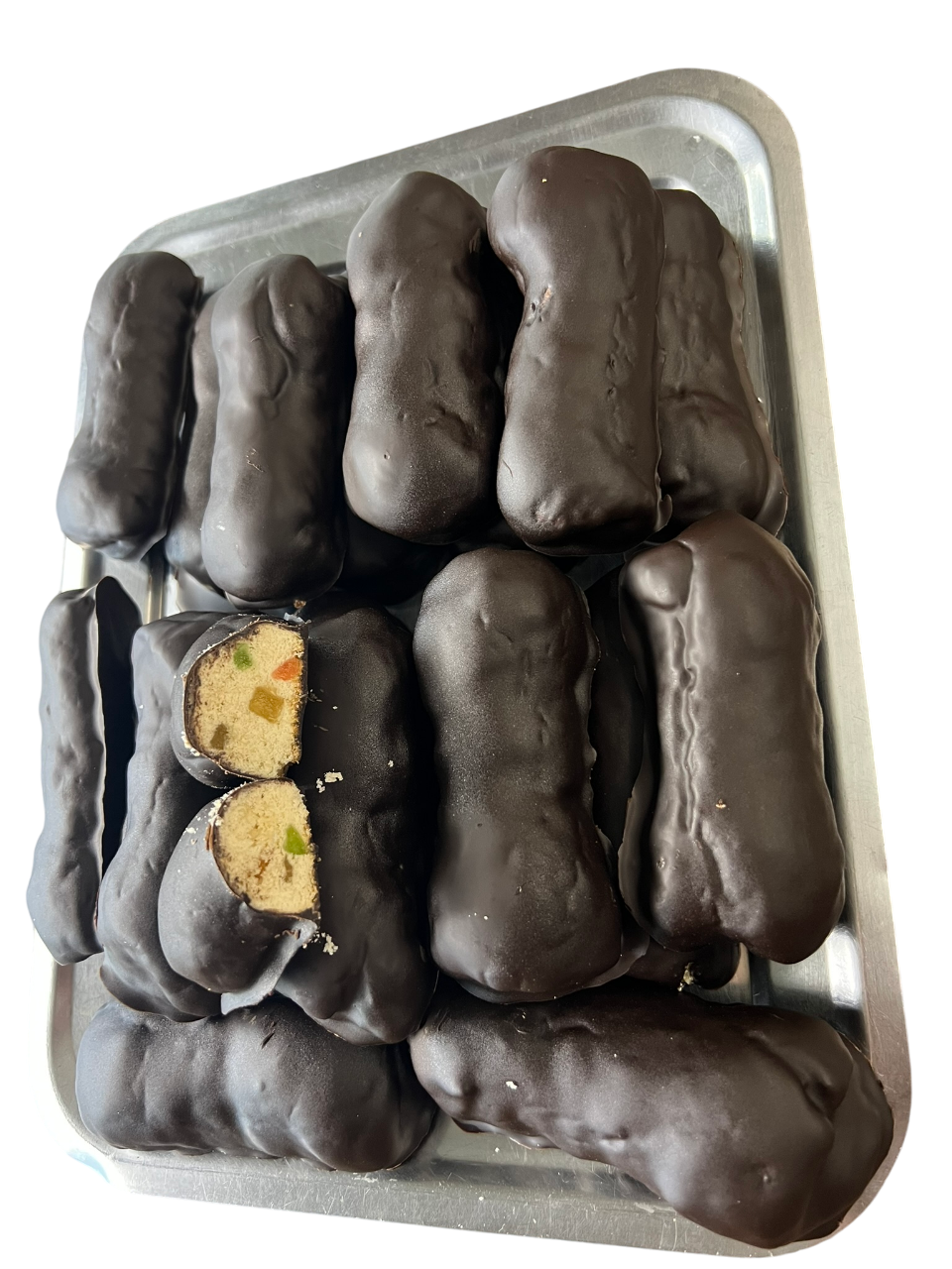 Sciatori – Biscotti croccanti con cioccolato e frutta candita